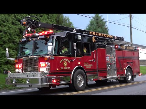 Hecktown Volunteer Fire Company Engine 5311 Responding