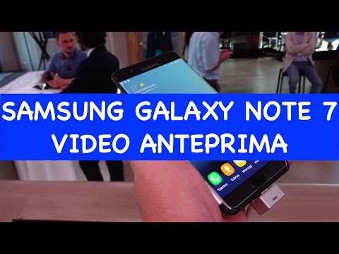 Foto Samsung Galaxy Note 7 anteprima