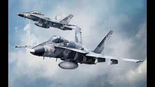 BFM Aggressor F-18 vs CF-188 Hornets - DCS World
