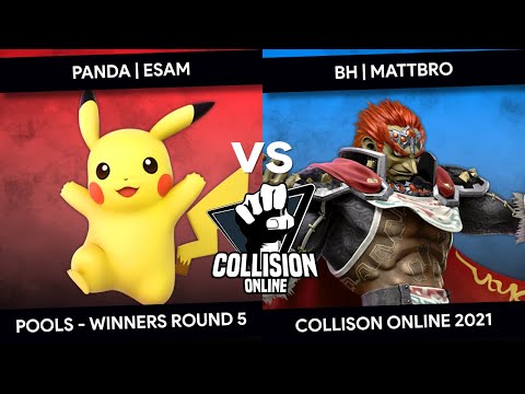 Collision Online 2021 - ESAM (Pikachu) vs MattBro (Ganondorf/Ike) - Pools - Winners Round 5
