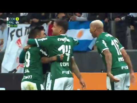 GOL DE FELIPE MELO - PALMEIRAS 1 x 1 CORINTHIANS