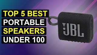 Top 5 Best Portable Speakers Under 100 | Top Compact Speakers Under $100