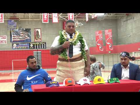 Watch: Emotional 4-Star DT Siaki Ika Pick LSU During Early Signing Period