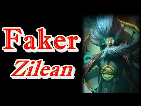 LOL Pro - Faker Zilean vs Sivir - Korea SoloQ (Highlights)