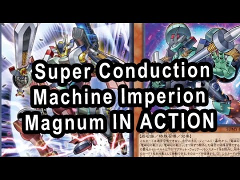 (YGO)  Super Conduction Machine Imperion Magnum TURBO IN ACTION