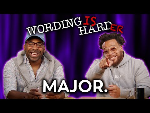MAJOR. Vs Tahir Moore - WORDING IS HARDER!