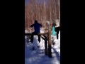 Smugglers notch jump