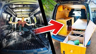 SIMPLE Van Camper Conversion -  Start to finish project build