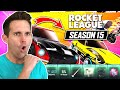 The *NEW* Season 15 Rocket Pass is HERE! *ALL ITEMS*
