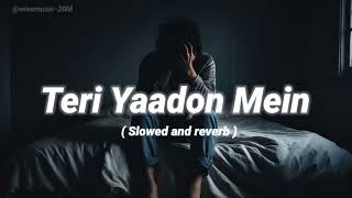 Teri Yaadon Mein - Kk | Slowed and reverb | Lofi Music 🎶❤️ | @wisemusic-20M