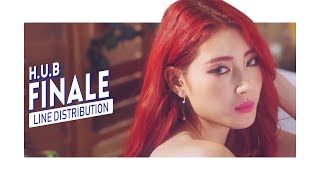 H.U.B - FINALE | LINE DISTRIBUTION