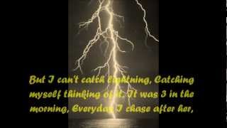 Lightning by Alex Goot (Lyric video by Anna)