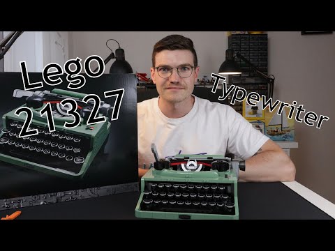 Review Lego 21327 Typewriter: Ein wunderbares Idears Set mit vielen Zahnrädern im Inneren