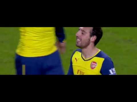 Santi Cazorla vs Manchester City - Short Version - 18/1/15 HD