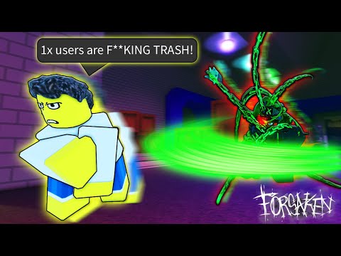 1x1x1x1 Rework Made A TOXIC Player RAGEQUIT! (Forsaken)