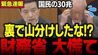 【財務省の闇】｢お前ら余った税金どこにやった!?｣※毎年30兆円を余分に徴収!?国民に公表されてこなかった財務省の闇が遂に明るみに！【江田憲司/自民党/政治献金/経団連】