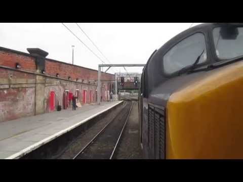 37218 cabbages departing Preston with 2C47 (16/6/15)
