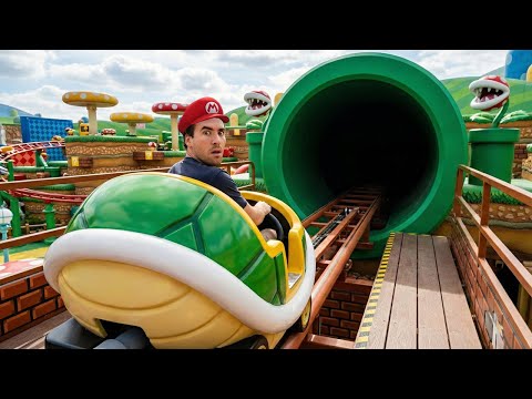I Tried 5 Levels of Theme Parks