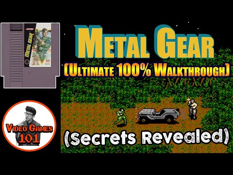 Metal Gear NES Walkthrough | Video Games 101