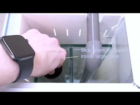 Aqua Dream 260 Gallon Aquarium White and Silver AD 1980 WS 1