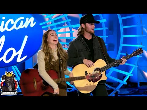 American Idol 2022 Kaylin Roberson & Matt Gorman Full Performance & Story Auditions Week 5 S20E05