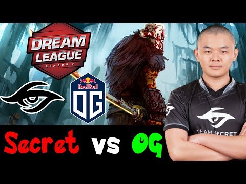 MID Juggernaut Nullifier Build is OverPower - Team Secret vs OG Game 1 - DreamLeague season 8 Dota 2
