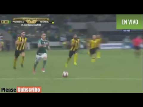 Gol de Dudu   Palmeiras 2 x 1 Peñarol   Copa LIbertadores 2