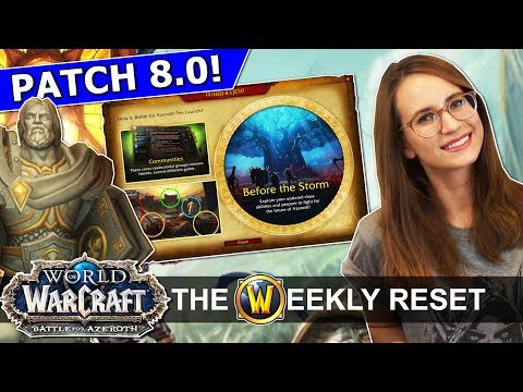 The Battle For Azeroth 8.0 Pre-Patch Guide! Loot Changes & Secrets Of The Login Screen Revealed