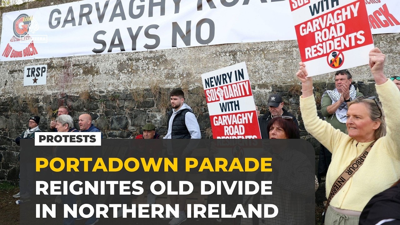 Orange Order march revives decades-old standoff in Northern Ireland