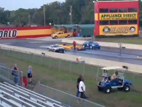 DeLorean drag race part1