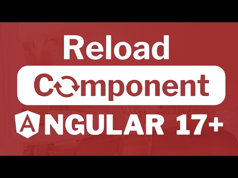 Angular 17: Component Refreshing Strategies | Reload component