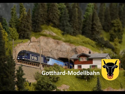 Gotthard Modellbahn: Zugverkehr am Gotthard in 1:87, Frühling 2022