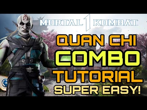 MK1 - Quan Chi Combo Tutorial - SUPER EASY, BEGINNER - Mortal Kombat 1