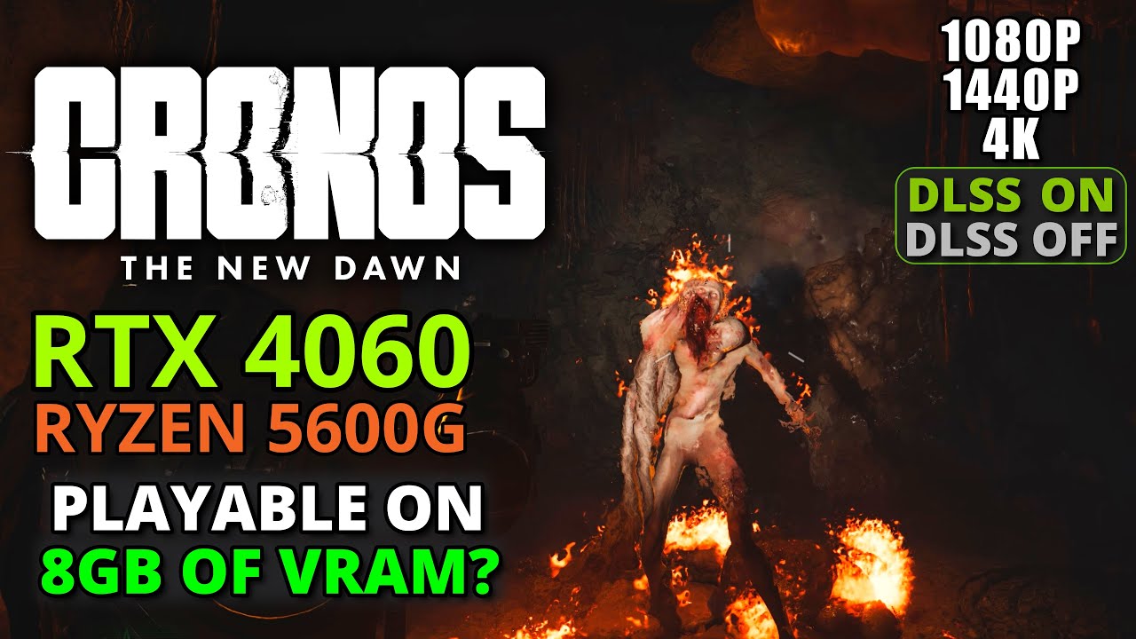 Cronos: The New Dawn on RTX 4060 + Ryzen 5600G - 1080p/1440p/4K