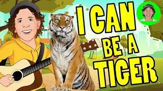 I Can Be A Tiger | Dream English Kids | Printables