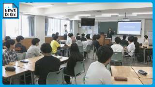 建設現場での“危険な暑さ”を専門学生が学ぶ 職場の熱中症死傷者は年々増加 2025年は全国で約1800人に 名古屋･中区