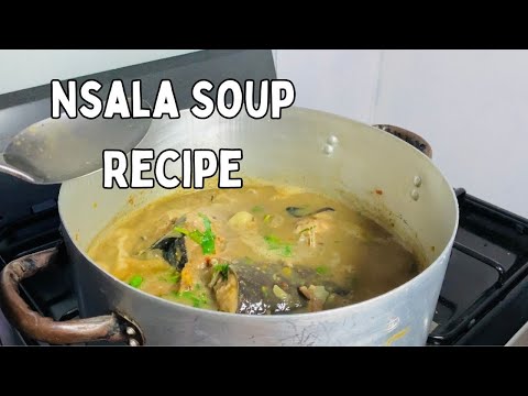 Nsala Soup Recipe | How To Make Nsala Soup (White Soup) | Nigerian Delicacy | Cook With Me