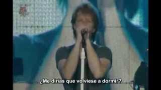 Bon Jovi, Happy Now, live, subtitulado español