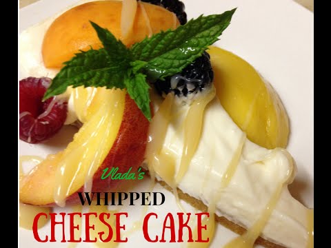 EASY NO BAKE LEMON CHEESECAKE RECIPE / Vlada Vladic