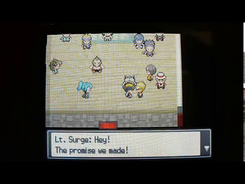 Pokémon Heart gold Gym leaders rematch Lt.Surge