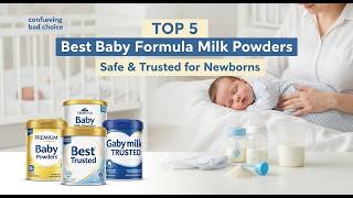 Top 5 Best Baby Formula Milk Powders for Newborns 2026 | Stop Buying Grocery Store Formula!