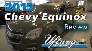 preview picture of video '2015 Chevy Equinox Review - Uftring Chevy - Washington, IL'