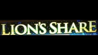 MGM Lion&#39;s Share Slot Machine April, 2012