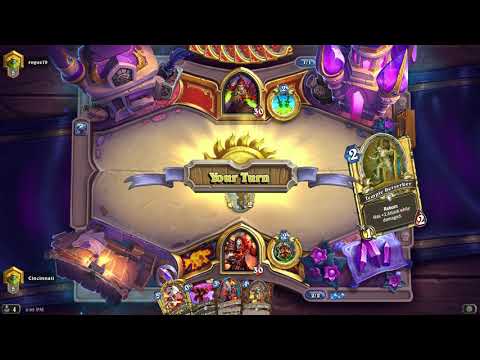 Hearthstone: Aggro Warrior vs. Rogue (Sathrovarr Patch, November 2019)