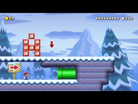 Side Stomper [EASY] by NinThumbYT - My Level - Super Mario Maker 2 - No Commentary 1bz