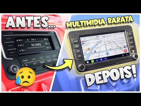 A MELHOR MULTIMÍDIA PARA VOLKSWAGEN (Gol, Saveiro, Fox, Jetta, Fusca, Amarok, etc) *funciona tudo*