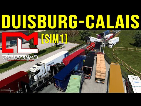 ETS2 Duisburg Calais - MEGA-STAU [SIM1] Funny Moments [2427] EURO TRUCK SIMULATOR 2