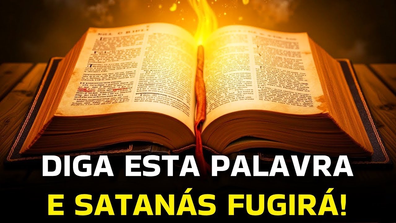 Fale Estas Palavras e Veja o Diabo Bater em Retirada!
