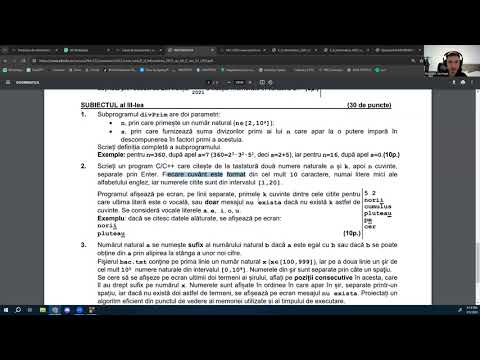 Pregatire BAC / SIMULARE informatica + cum sa iei 10?