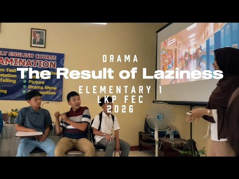 DON'T BE LAZY!! 🎭✨ FEC 2026 Drama Show Performance